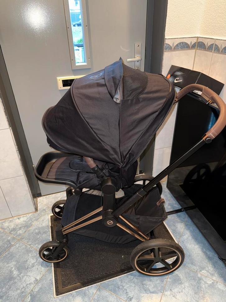 Cybex Priam 4 Frame + Wandelzitje - Zeer Goed!, Kinderen en Baby's, Kinderwagens en Combinaties, Zo goed als nieuw, Kinderwagen