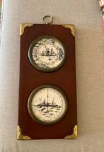 Oud weerstation Barometer - Thermometer, Ophalen of Verzenden, Gebruikt