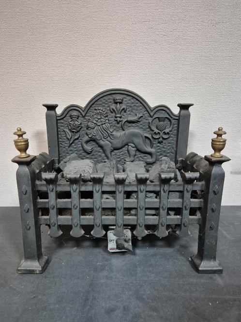 Vintage gashaard van gietijzer. Of als sierstuk, Huis en Inrichting, Haarden, Zo goed als nieuw, Gashaard, Ophalen
