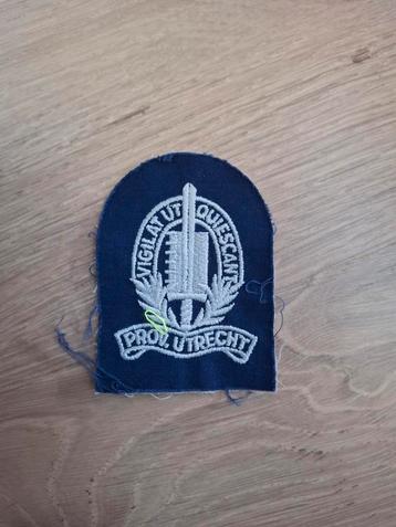 Oude patch gemeentepolitie Utrecht beschikbaar voor biedingen