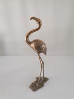XXL messing/koperen flamingo izgst 56 cm hoog, Antiek en Kunst, Ophalen of Verzenden, Koper