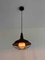 Hanglamp zwart met bulb, Ophalen, Zo goed als nieuw, Minder dan 50 cm