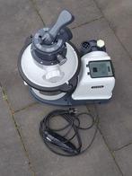 Intex zandfilter, pomp en zoutwatersysteem, Tuin en Terras, Zwembad-toebehoren, Ophalen, Gebruikt, Zwembadpomp