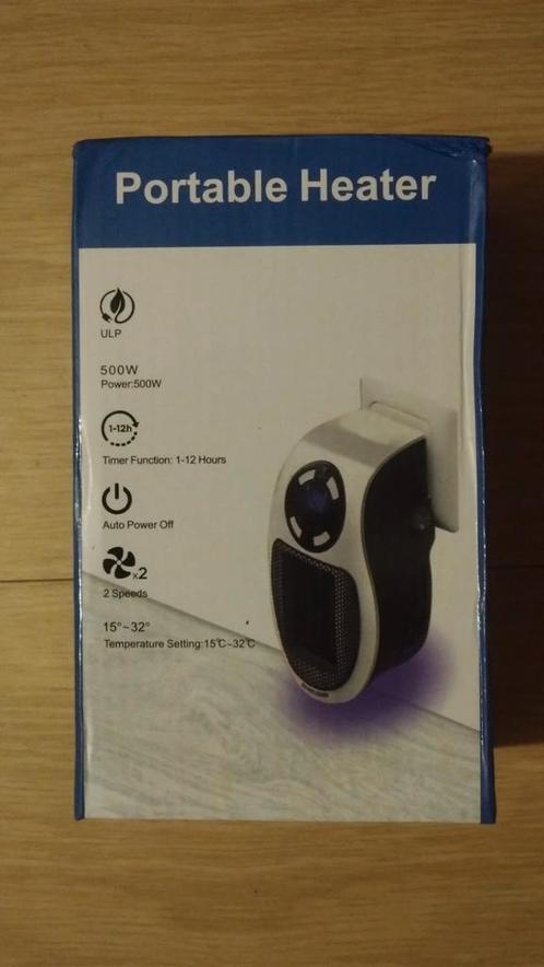 Portable heater, Doe-het-zelf en Verbouw, Verwarming en Radiatoren, Nieuw, 800 watt of meer, Minder dan 30 cm, Minder dan 60 cm