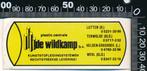 Sticker: Plastic Centrale de Wildkamp - Lutten - Terwolde -, Verzenden, Zo goed als nieuw, Bedrijf of Vereniging