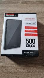 zgan Toshiba externe 500 Gb hdd., Computers en Software, Harde schijven, Toshiba, HDD, Ophalen of Verzenden, Zo goed als nieuw
