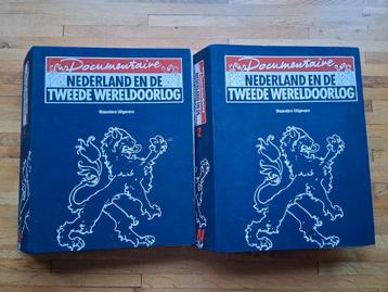 2 delige set mappen  Nederland en de Tweede Wereldoorlog  beschikbaar voor biedingen
