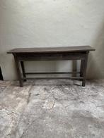 Vergrijsd houten Sidetable kast dressoir landelijke meubels, Huis en Inrichting, Kasten | Dressoirs, Ophalen of Verzenden