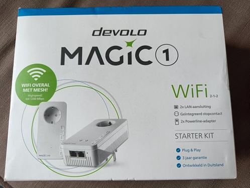 Devolo Magic 1 WiFi versterker, Computers en Software, Netwerk switches, Zo goed als nieuw, Ophalen