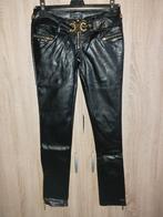 Nep leren Skinny, Maat 38/40 (M), Verzenden, Zwart, Nieuw