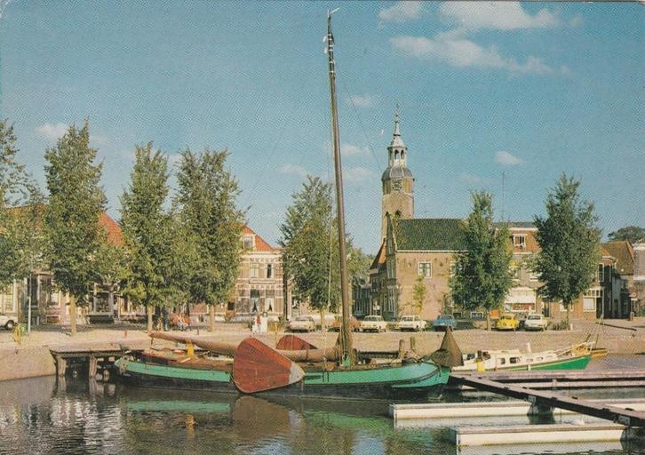 BLOKZIJL Havengezicht, Verzamelen, Ansichtkaarten | Nederland, Gelopen, Overijssel, 1960 tot 1980, Verzenden