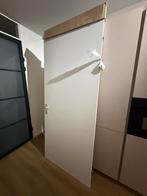 Witte binnendeur - rechtsdraaiend, Ophalen, 80 tot 100 cm, 215 cm of meer, Binnendeur