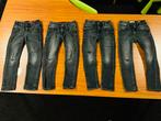 Pakket zwarte Vingino jongens jeans spijker broeken maat 116, Gebruikt, Maat 116, Verzenden