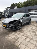 Ford Kuga 2.5 Phev E-cvt 225pk 2021 Grijs SCHADE VOOR, Auto diversen, Schadeauto's, Automaat, Hybride Elektrisch/Benzine, Ophalen of Verzenden
