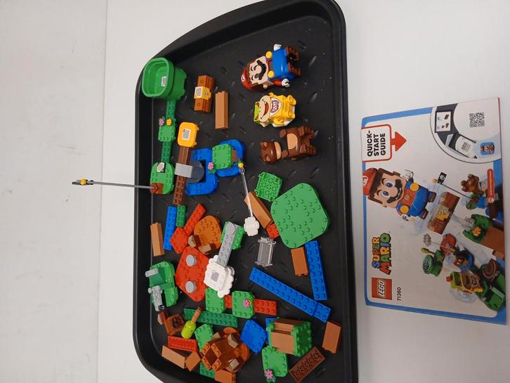 Lego 71360 super mario startset + extra skin, Kinderen en Baby's, Speelgoed | Duplo en Lego, Zo goed als nieuw, Ophalen of Verzenden