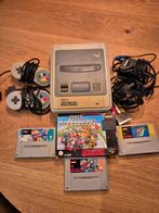 Super Nintendo (SNES) Compleet met Games!, Gebruikt, Racen en Vliegen, 2 spelers, Eén computer