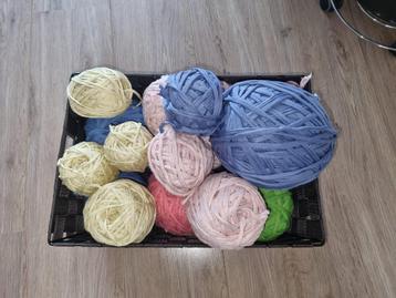 Partij Hoooked Zpagetti garen, diverse kleuren beschikbaar voor biedingen