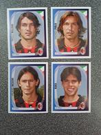4 panini sticker Champions league 2007/08 AC Milaan, Ophalen of Verzenden, Zo goed als nieuw, Buitenlandse clubs, Poster, Plaatje of Sticker