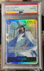 One Piece-Rob Lucci (OP5-093) Awakening of the new era PSA10, Verzenden, Zo goed als nieuw, Losse kaart, Foil