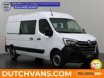 Renault Master 2.3DCi 150Pk L2H2 Dubbele Cabine | 7-Persoons, Auto's, Stof, Gebruikt, Zwart, 150 pk