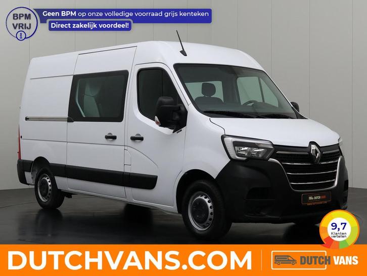 Renault Master 2.3DCi 150Pk L2H2 Dubbele Cabine | 7-Persoons, Auto's, Bestelauto's, Te koop, ABS, Airconditioning, Boordcomputer
