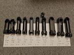 Diverse stuurpennen 110-140mm, Fietsen en Brommers, Fietsonderdelen, Ophalen of Verzenden, Zo goed als nieuw, Racefiets