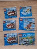 Lego city 6 stuks nr 30017, 30019, 3x 30150 en 30313, Ophalen of Verzenden, Nieuw, Complete set, Lego
