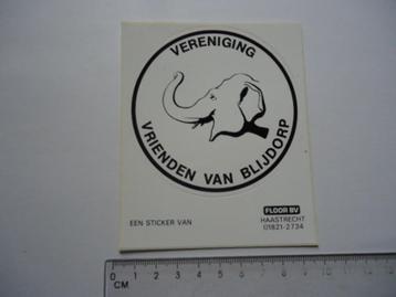 sticker oud Rotterdam ZOO blijdorp dierentuin dierenpark -1- beschikbaar voor biedingen