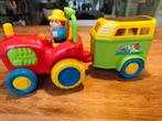 Fischer Little People Tractor met Boer en Paard, Ophalen of Verzenden, Gebruikt, Jongen of Meisje