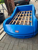 Little tikes autobed, Kinderen en Baby's, Kinderkamer | Bedden, Ophalen, Gebruikt, 70 tot 85 cm, Matras