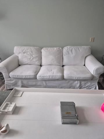 Ikea Ektorp 3-zitsbank met fauteuil en stoeltje - afbeelding 2