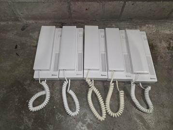 5x GOLMAR T-510R intercom toestellen beschikbaar voor biedingen