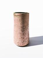 Vaas licht roze Potterij Zaalberg, Vintage, Overige kleuren, Verzenden, Aardewerk of Porselein, Zo goed als nieuw