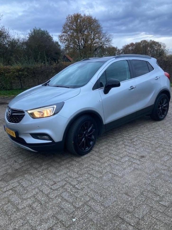 Opel MokkaX 1.4 Turbo 140pk Aut 2017 Grijs, Auto's, Opel, Particulier, MokkaX, ABS, Achteruitrijcamera, Airbags, Bluetooth, Centrale vergrendeling