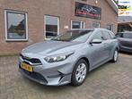 Kia Ceed Sportswagon 1.0 T-GDi DynamicPlusLine Dealer onderh, Auto's, Voorwielaandrijving, Gebruikt, Zwart, Leder en Stof