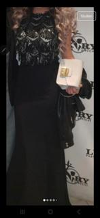 Elegante Zwarte Galajurk, Kleding | Dames, Gelegenheidskleding, Galajurk, Zwart, Ophalen of Verzenden, Zo goed als nieuw