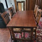 Eethoek / tafel met 4 stoelen, Ophalen, Rechthoekig, 100 tot 150 cm, 50 tot 100 cm