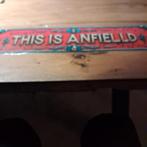 Metalen bord Liverpool, West Ham Utd - 30x8cm, Ophalen of Verzenden, Nieuw