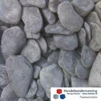 Flat pebbles zwart plat afgeronde kiezels antraciet uniek, Overige materialen, Verzenden, Nieuw, Antraciet