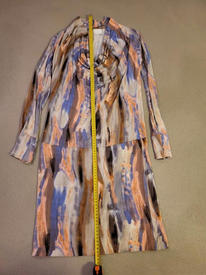 Wendy Troost Jurk - Maat S, Kleding | Dames, Jurken, Gedragen, Maat 36 (S), Roze, Knielengte, Ophalen of Verzenden