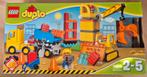Duplo 10813 Grote Bouwplaats, Ophalen of Verzenden, Zo goed als nieuw, Complete set, Duplo