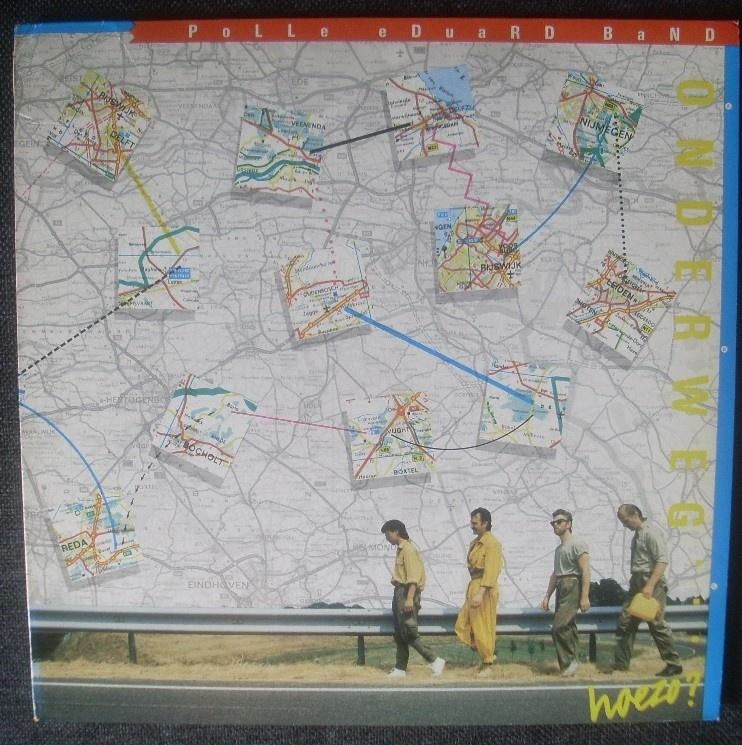 Polle Eduard Band - Onderweg... Hoezo ? (LP), Cd's en Dvd's, Vinyl | Nederlandstalig, Ophalen of Verzenden, Gebruikt, 12 inch