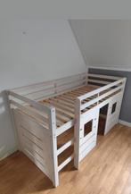 Halfhoogslaper inclusief wanden, Kinderen en Baby's, Kinderkamer | Stapelbedden en Hoogslapers, Ophalen, Gebruikt, Halfhoogslaper