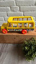 Vintage 1984 Fisher Price Big yellow school bus met driver, Kinderen en Baby's, Speelgoed | Fisher-Price, Gebruikt, Ophalen of Verzenden