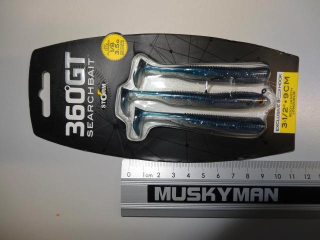 Kunstaas: Storm 360 graden GT Searchbait 9 cm shads, Watersport en Boten, Hengelsport | Roofvissen, Nieuw, Overige typen, Verzenden