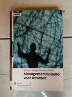 Nieuw: boek Managementmodellen voor kwaliteit  M. Muntinga, Ophalen of Verzenden, Zo goed als nieuw
