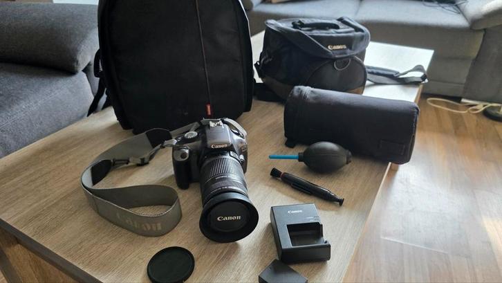 Canon EOS 1100D inclusief Canon 55-250mm lens, Audio, Tv en Foto, Fotocamera's Digitaal, Zo goed als nieuw, Canon, 8 keer of meer