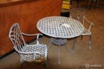 Online Veiling: Bistroset (tafel incl. 2 stoelen), Tuin en Terras, Tuinsets en Loungesets, Gebruikt