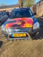 Kia Sportage 2.7 4WD AUT 2006 Blauw, Auto's, Automaat, Blauw, 2656 cc, Vierwielaandrijving