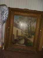 mooi schilderij met  mooie lijst, Ophalen of Verzenden